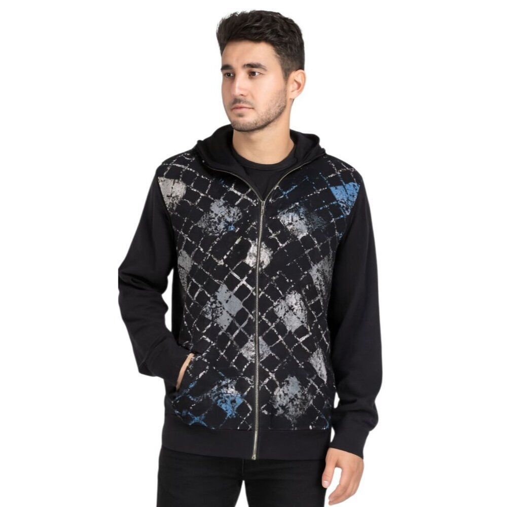 Chor Clothing Company CCC Sweatshirt Full Zip Up JACKET Black Men's XL